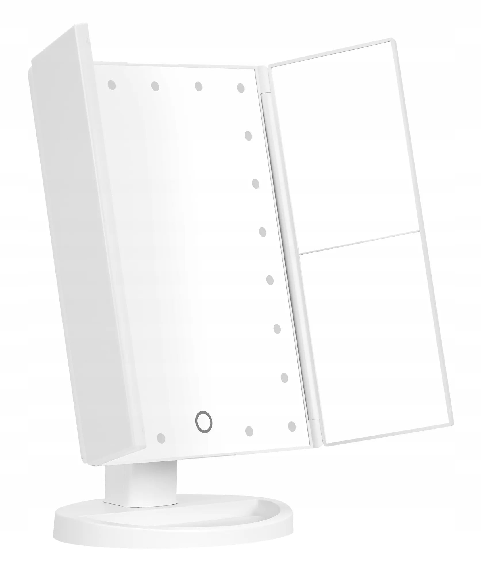 Kosmetinis veidrodis Humanas HS-ML04 su LED apšvietimu – baltas