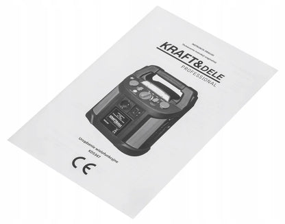 Kraft&Dele KD5347 užvedimo įrenginys, 12 V, 26 Ah, 1200/700 A, su inverteriu
