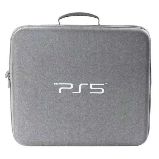 Krepšys PLAYSTATION 5 konsolei – Dėklas lagaminas PS5 pilkos spalvos