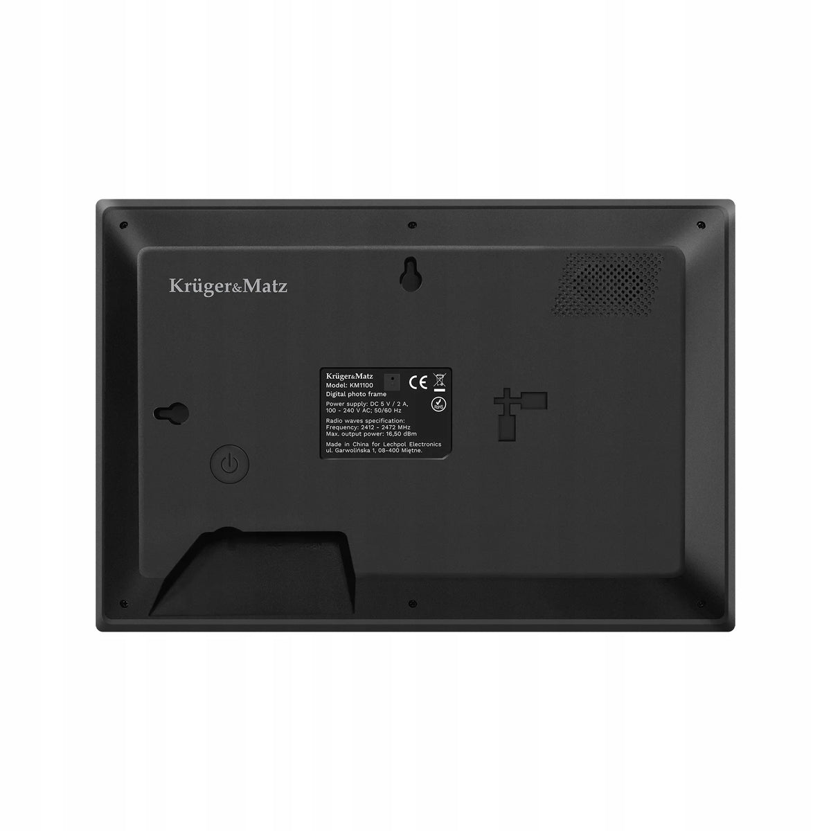 Kruger&Matz FRAMEO Wi-Fi skaitmeninis nuotraukų rėmelis, 10,1 col., juodas