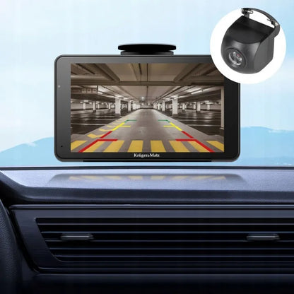„Kruger&Matz KM 2020“ automobilinė multimedijos stotelė, 7 colių jutiklinis ekranas, „Android Auto“, „Apple CarPlay“
