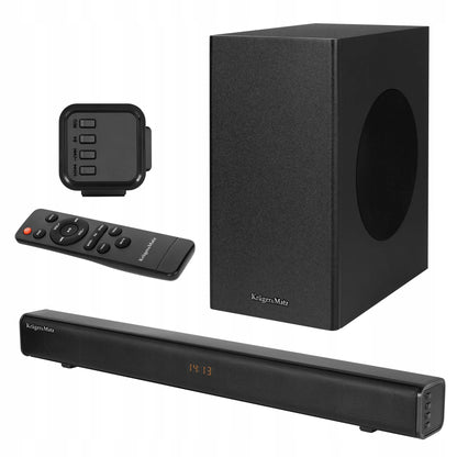 Kruger&Matz Universe 2.1 garso juosta su HDMI (ARC), USB, AUX ir Bluetooth 5.0