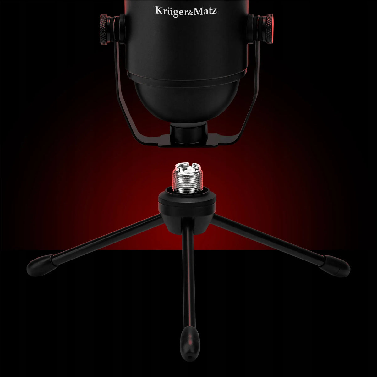 „Kruger&Matz Warrior GV-200“ USB žaidimų ir transliacijų mikrofonas