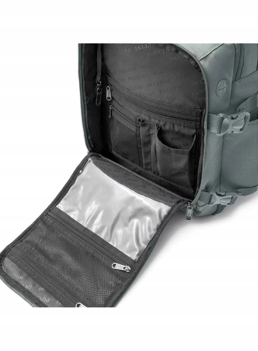 Kuprinė lėktuvui Puccini Easy Pack Plus M – žalia