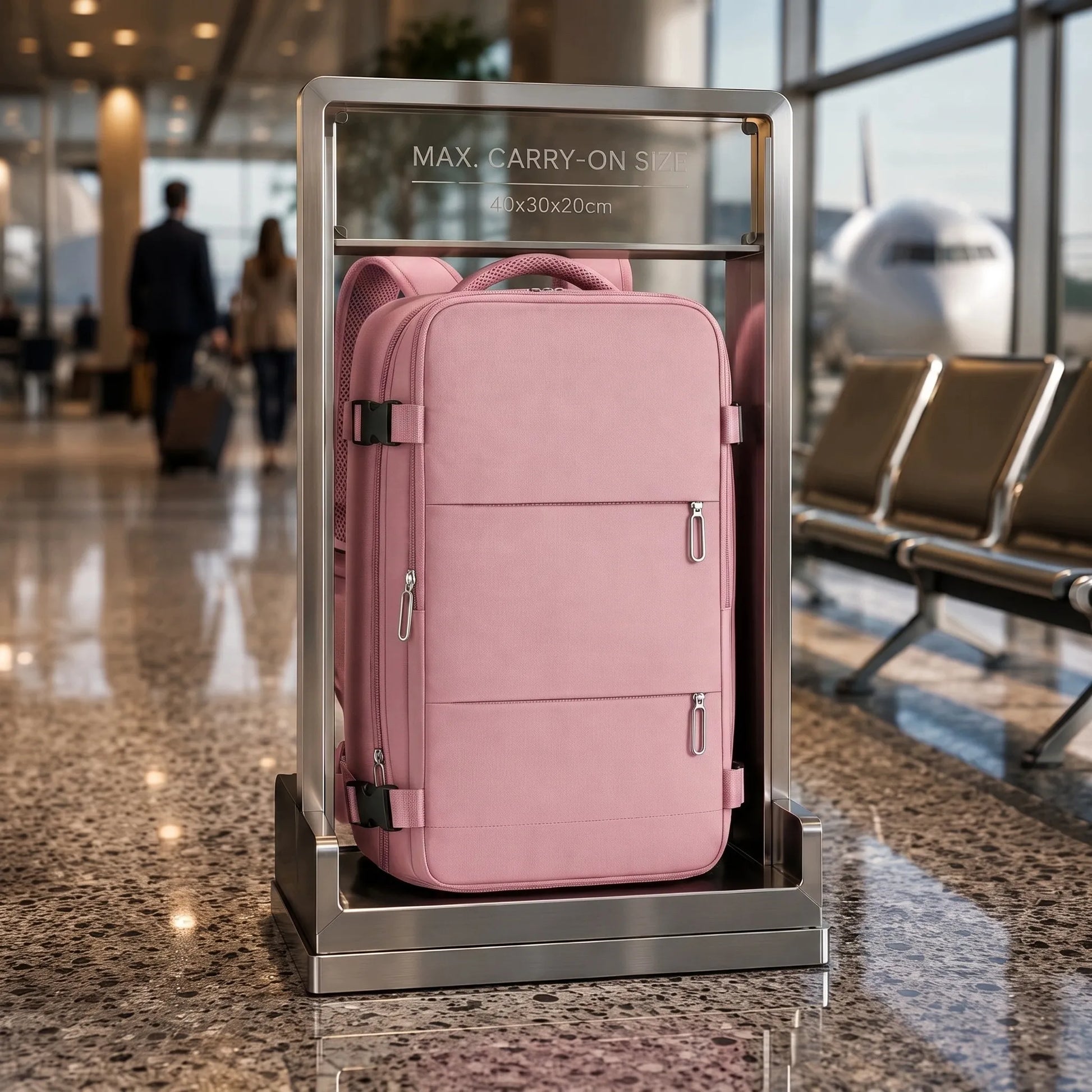 Kuprinė lėktuvui rankinis bagažas 40x30x20cm Ryanair Wizz Air 20l