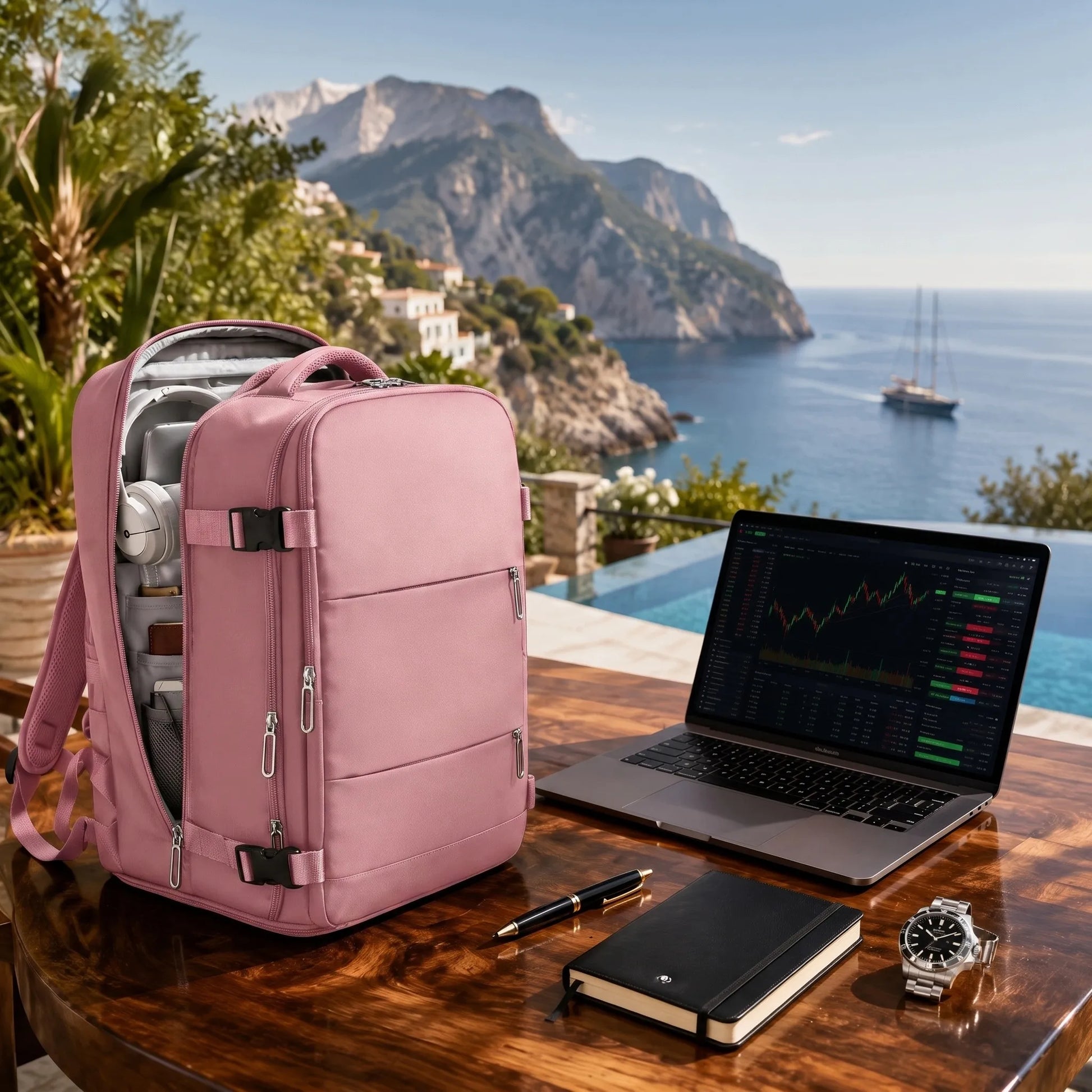 Kuprinė lėktuvui rankinis bagažas 40x30x20cm Ryanair Wizz Air 20l