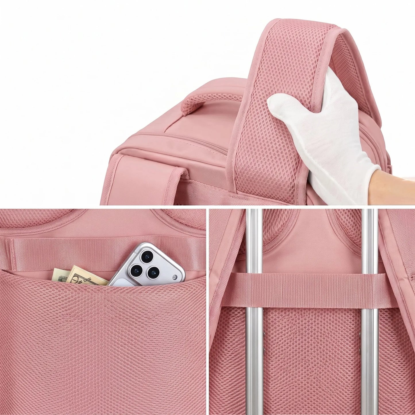 Kuprinė lėktuvui rankinis bagažas 40x30x20cm Ryanair Wizz Air 20l