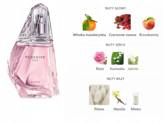 Kvepiantis vanduo Perceive Silk Avon