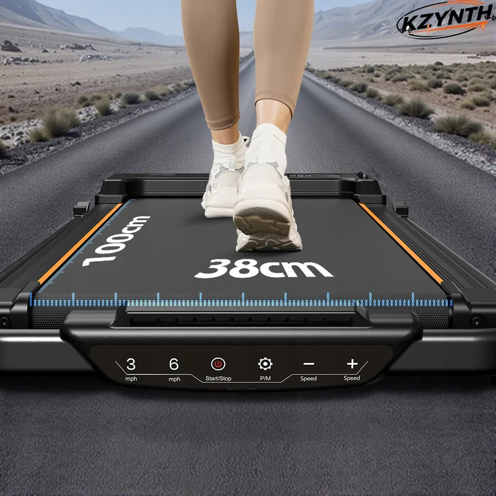 KZYNTH sulankstomas elektrinis bėgimo takelis namams 10 km/h 2-in-1