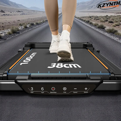 KZYNTH sulankstomas elektrinis bėgimo takelis namams 10 km/h 2-in-1