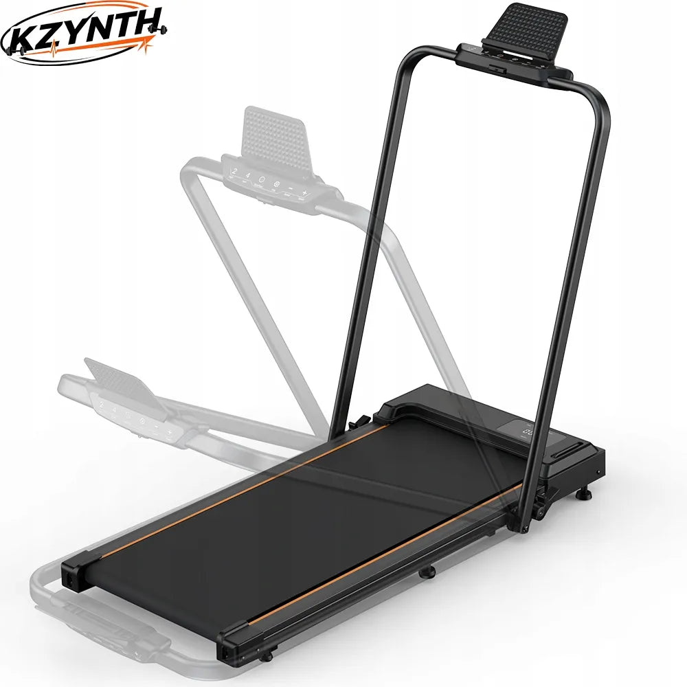 KZYNTH sulankstomas elektrinis bėgimo takelis namams 10 km/h 2-in-1