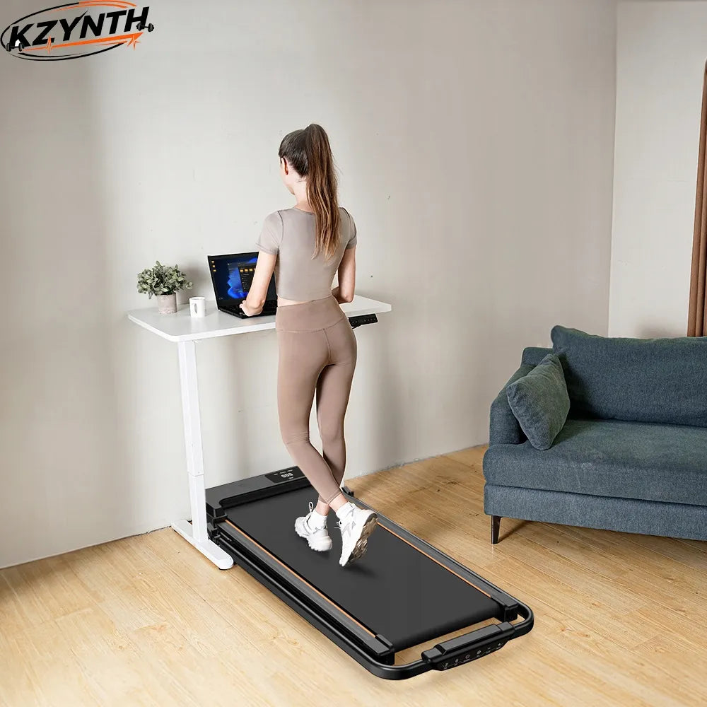 KZYNTH sulankstomas elektrinis bėgimo takelis namams 10 km/h 2-in-1