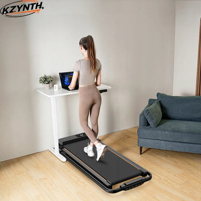 KZYNTH sulankstomas elektrinis bėgimo takelis namams 10 km/h 2-in-1