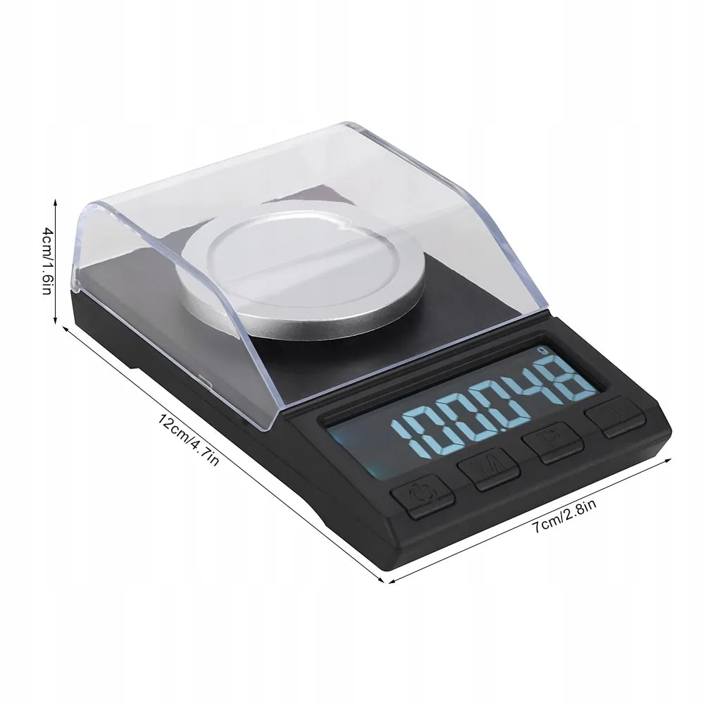 Laboratorinės svarstyklės 100g / 0,001g