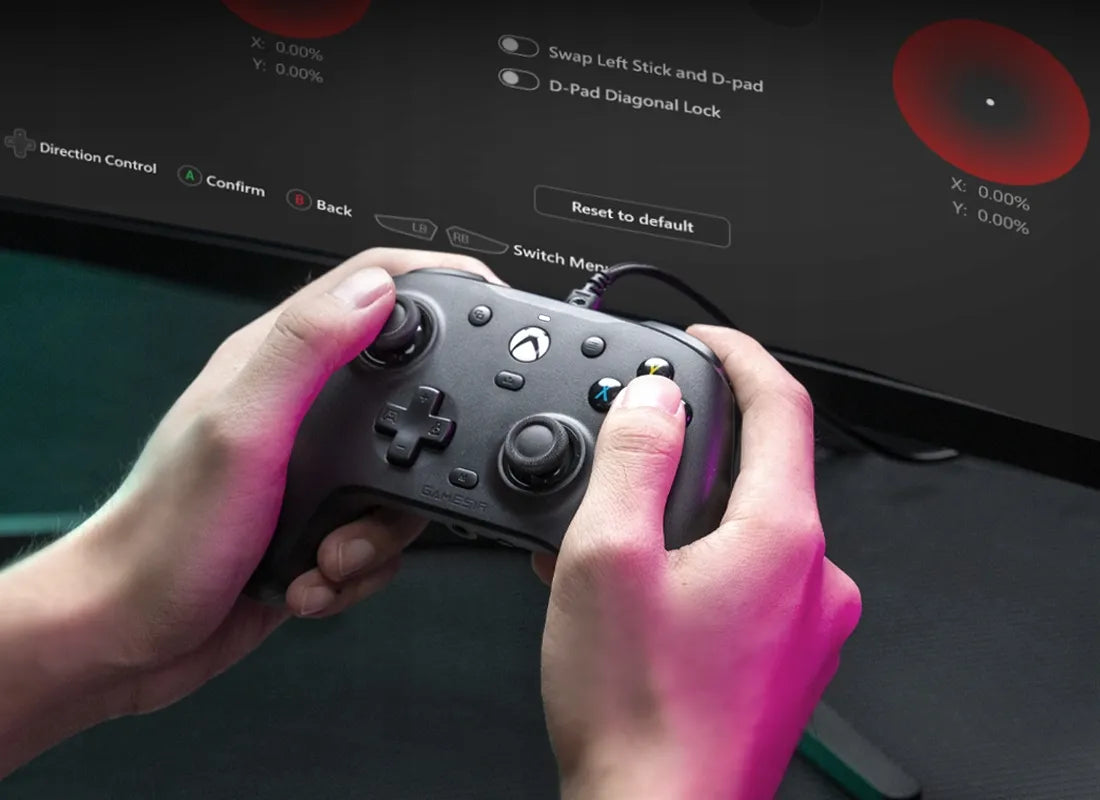 Laidinis valdiklis GameSir G7 HE, juodas, skirtas PC ir Xbox