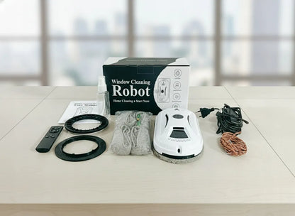 Langų valymo robotas MG006 5600Pa - švarūs langai be dryžių su pulteliu