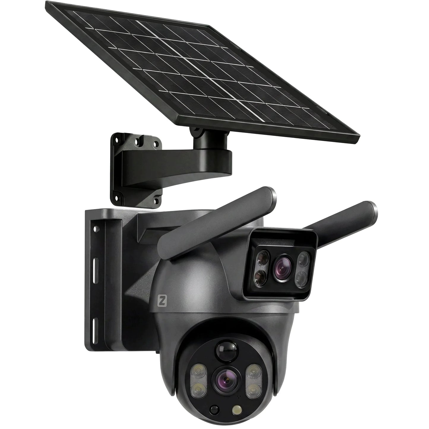 Lauko SOLARINĖ valdoma kamera Zintronic V33 DARK 4G LTE AOV 6MPx PILKA