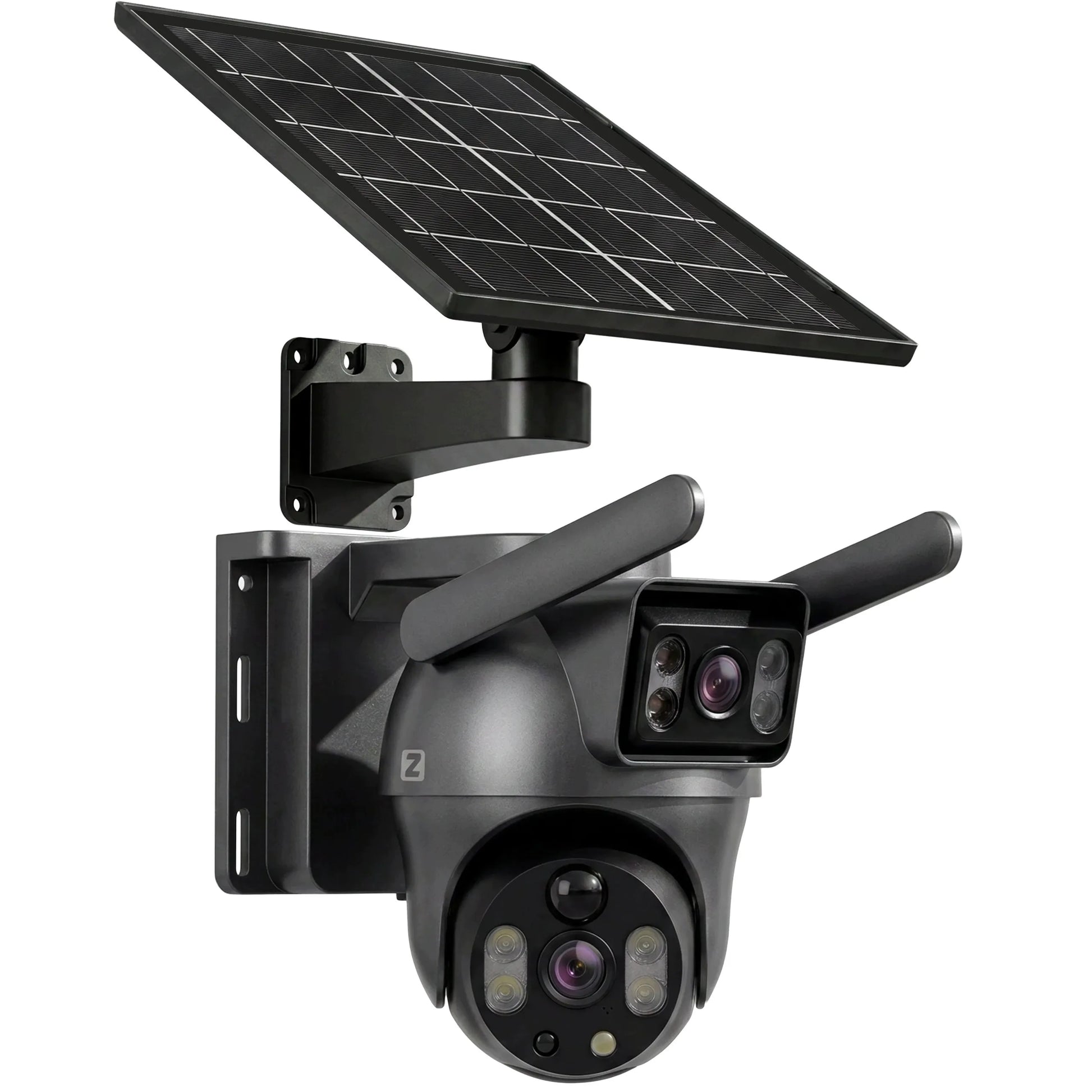 Lauko SOLARINĖ valdoma kamera Zintronic V33 DARK 4G LTE AOV 6MPx PILKA