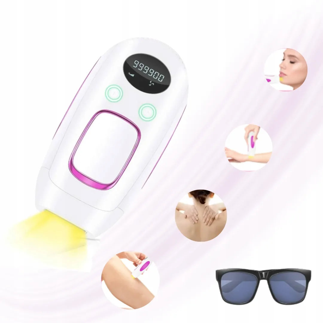 Lazerinis epiliatorius IPL odos atjauninimui, 5 intensyvumo lygiai