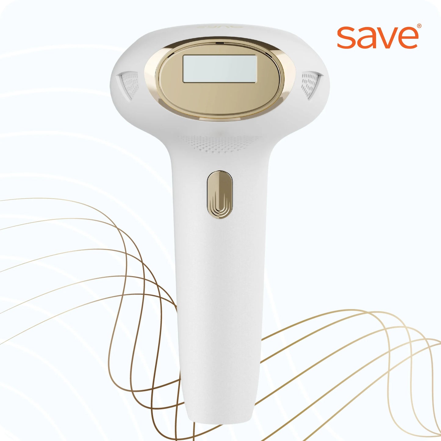 Lazerinis IPL epiliatorius Save TM-03P, neskausmingas, su šaldymo funkcija ir priedais
