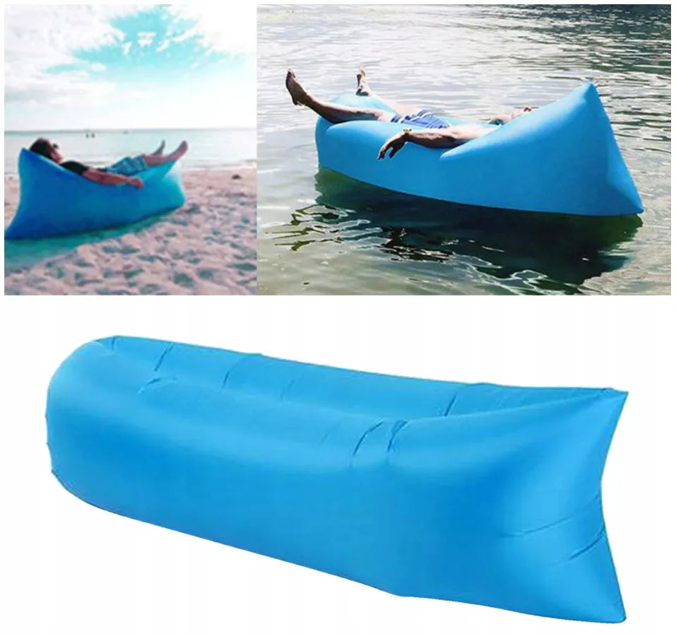 LAZY BAG pripučiama išlankstoma sofa paplūdimiui