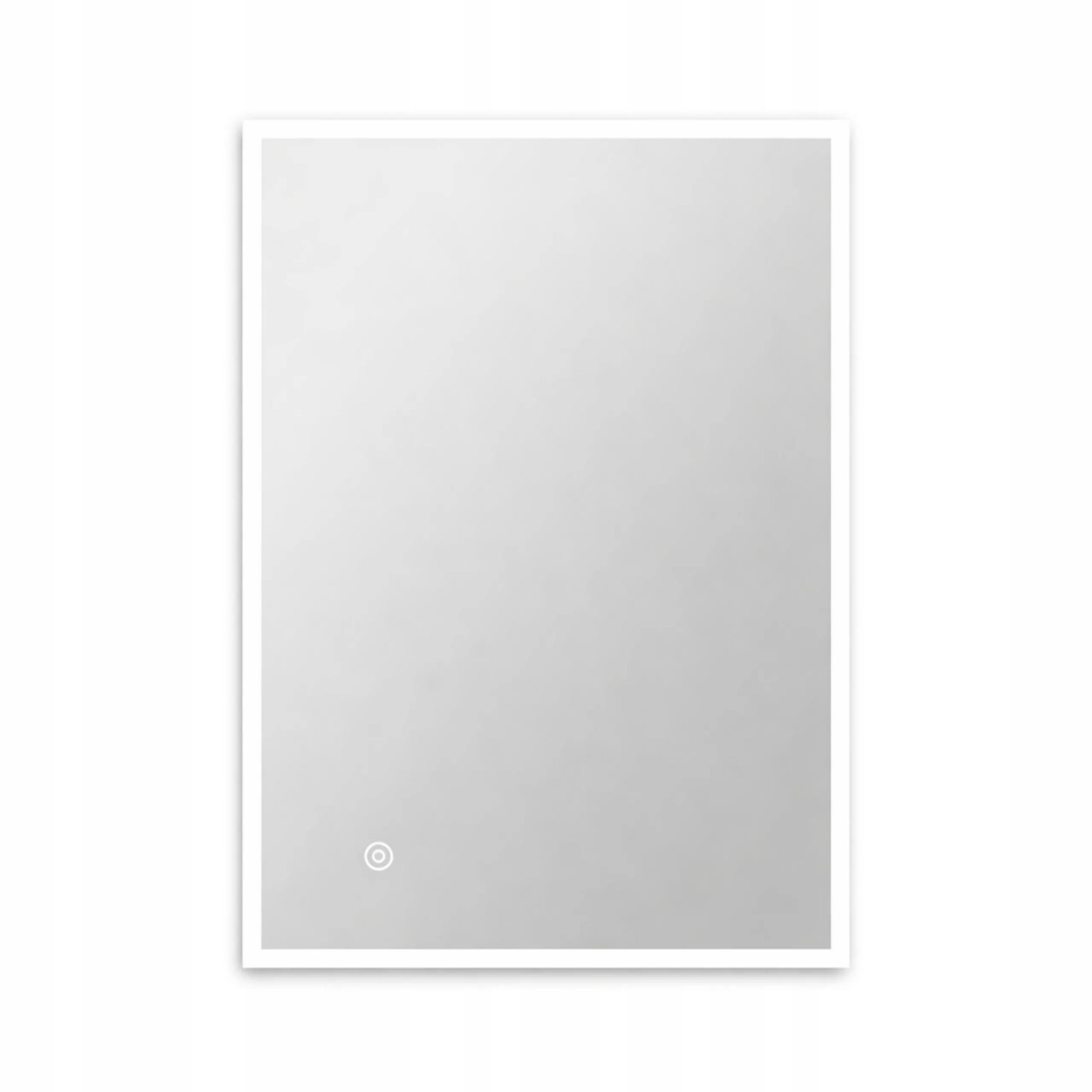 LED apšviečiamas vonios veidrodis 60x80 cm jutiklinis su rasojimo apsauga