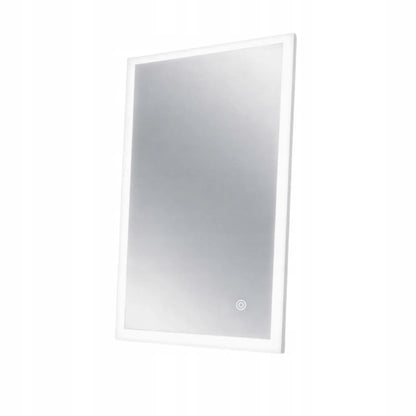 LED apšviečiamas vonios veidrodis 60x80 cm jutiklinis su rasojimo apsauga