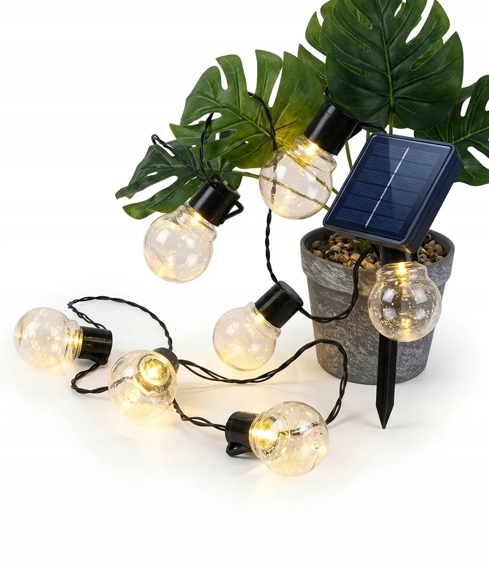 LED girlianda-šviestuvas, įsmeigiamas dekoratyvinis kamuolys