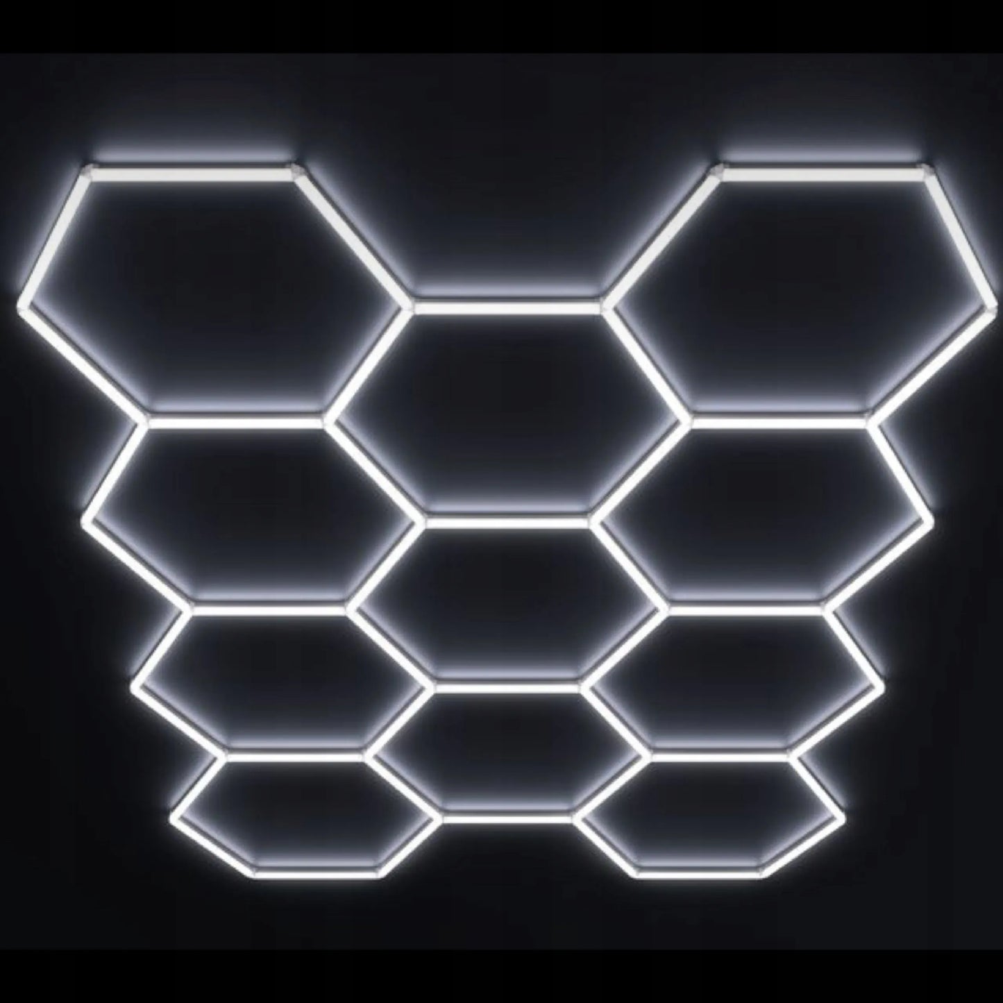 LED lubinis šviestuvas Hexagon 315*229cm 6500K garažui ir namams