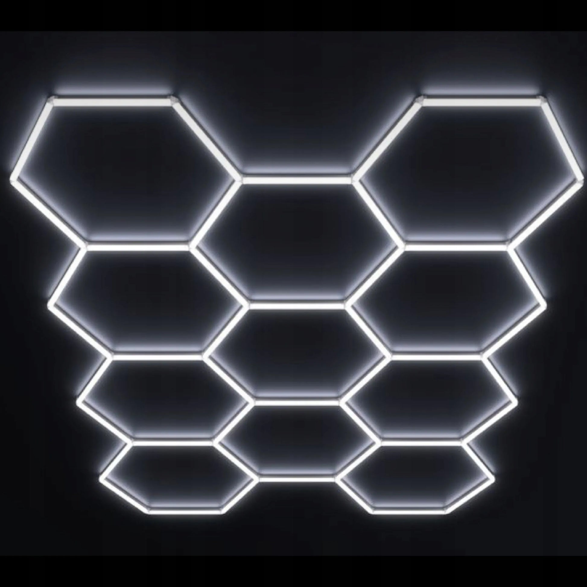 LED lubinis šviestuvas Hexagon 315*229cm 6500K garažui ir namams