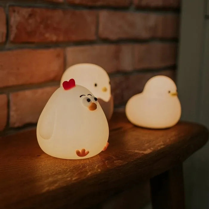 LED Naktinė Lempa „Višta“ Belaidė su USB
