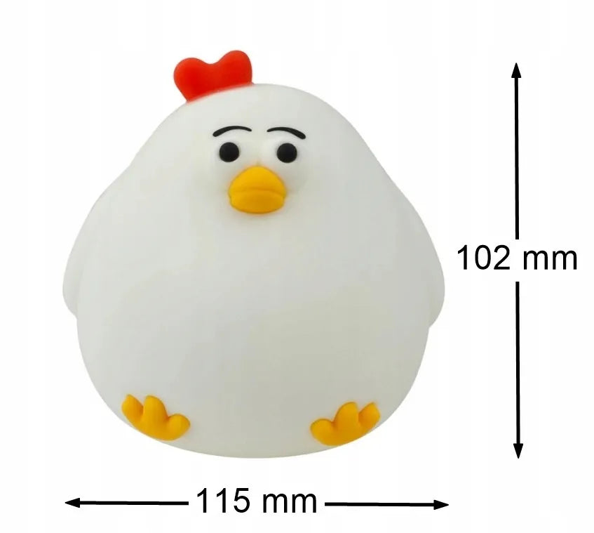 LED Naktinė Lempa „Višta“ Belaidė su USB
