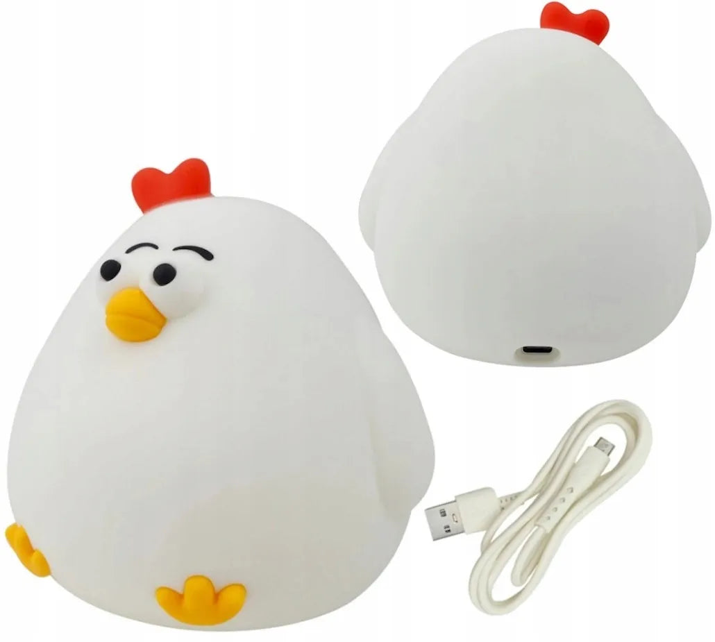 LED Naktinė Lempa „Višta“ Belaidė su USB