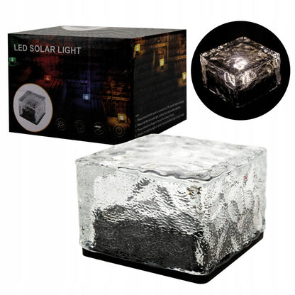 LED šviestuvas į žemę „Ledo kubas“ 7x7, dekoratyvus, patvarus