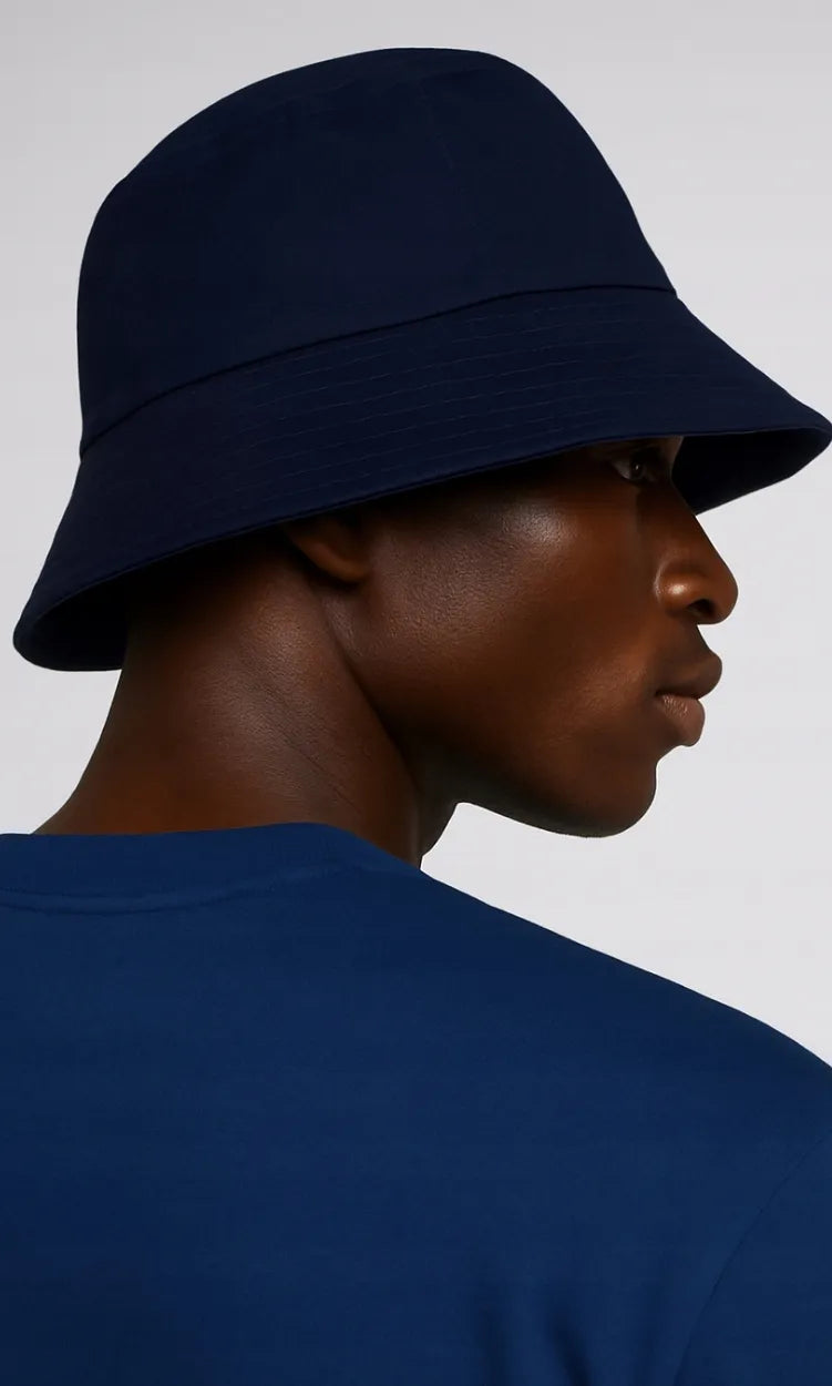 Lee Workwear Bucket Hat Rivet Navy tamsiai mėlyna kepurė universalus dydis