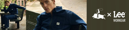 Lee Workwear Bucket Hat Rivet Navy tamsiai mėlyna kepurė universalus dydis