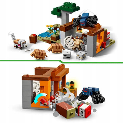 LEGO 21269 MINECRAFT Kelionė į šarvuočių kasyklą