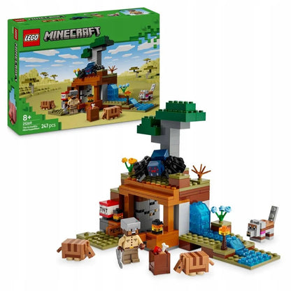 LEGO 21269 MINECRAFT Kelionė į šarvuočių kasyklą
