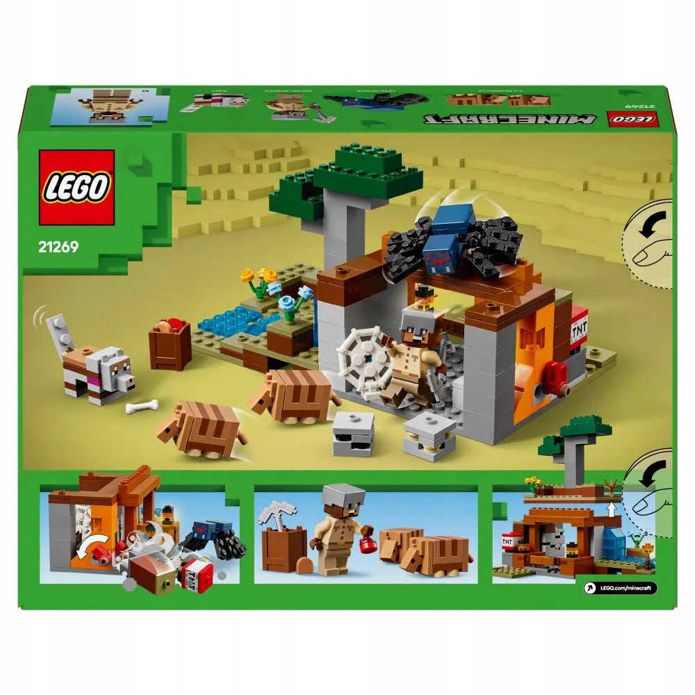 LEGO 21269 MINECRAFT Kelionė į šarvuočių kasyklą