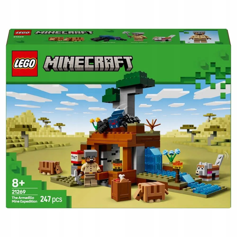 LEGO 21269 MINECRAFT Kelionė į šarvuočių kasyklą