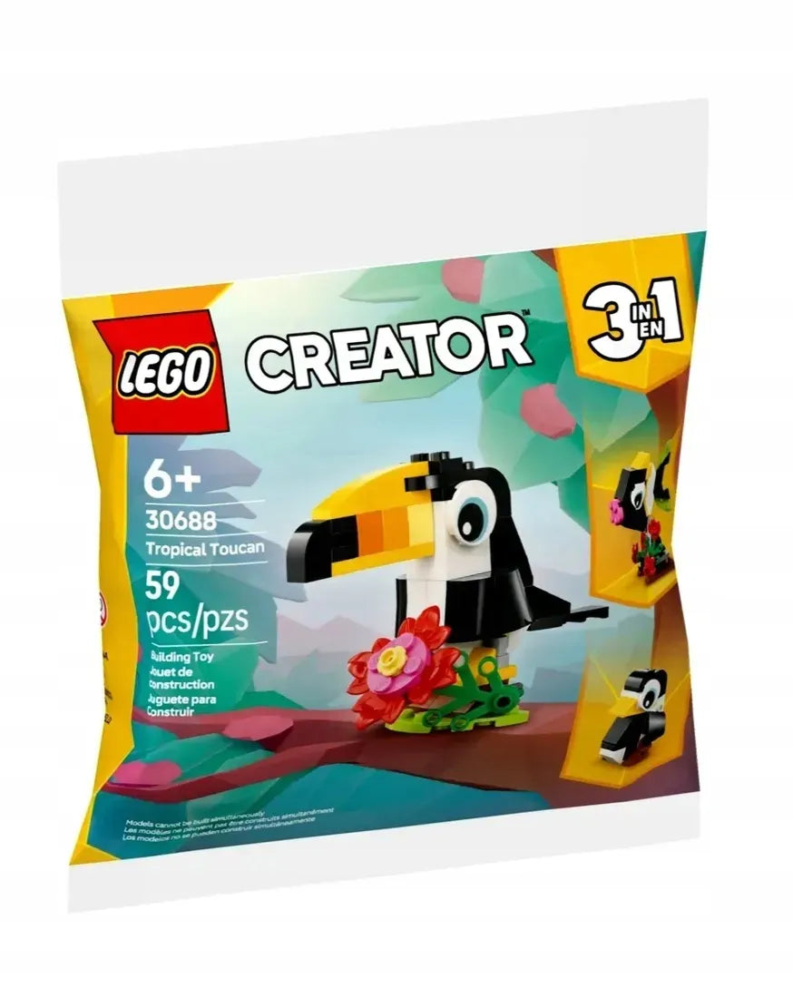 LEGO 30688 Creator Tropikinis tukanas