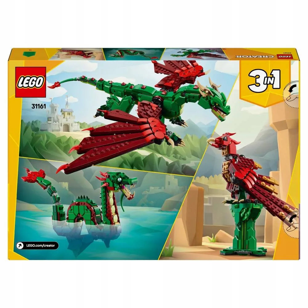 LEGO 31161 CREATOR Viduramžių drakonas