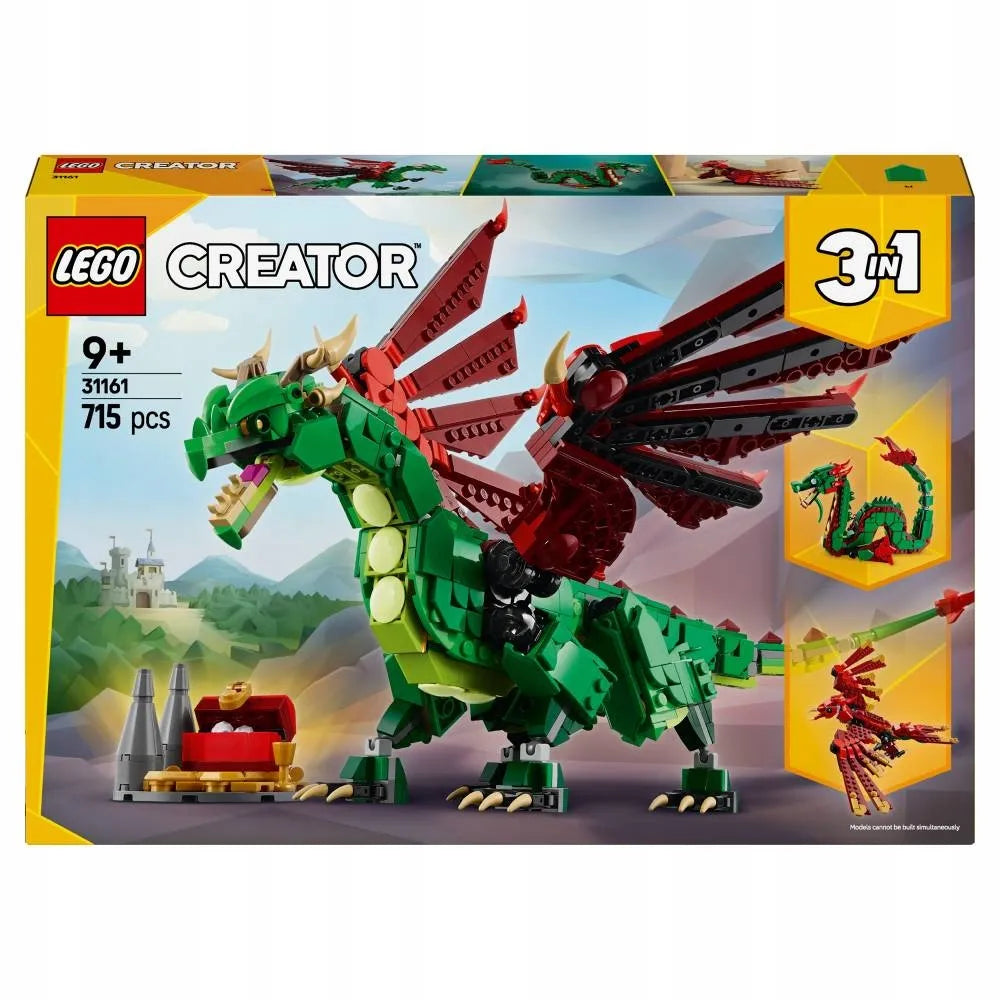 LEGO 31161 CREATOR Viduramžių drakonas
