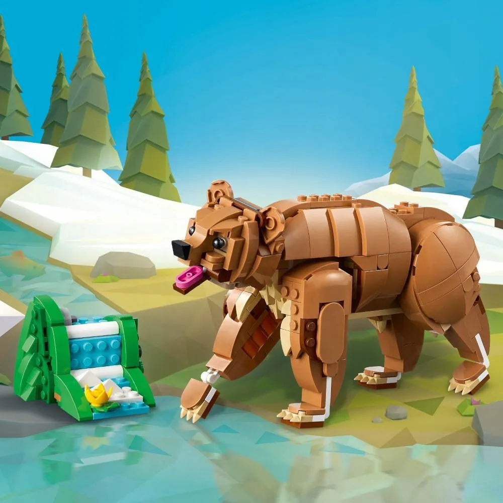 LEGO 31166 CREATOR Gražus arklys meška elnias 3 viename