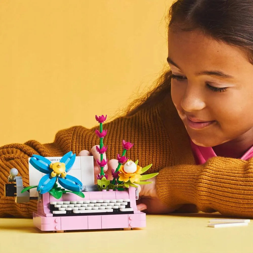 LEGO 31169 Creator spausdinimo mašinėlė su gėlėmis 3-viename