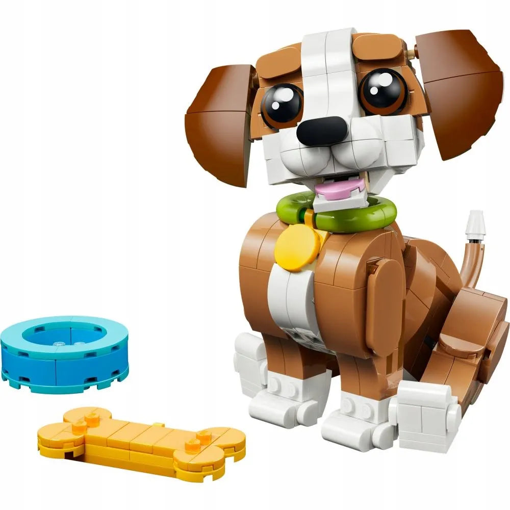 LEGO 31382 Creator 3 viename Mieli gyvūnėliai: žaismingas šuniukas