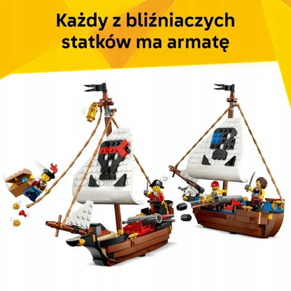 LEGO 31387 CREATOR Legendinis piratų laivas 3in1