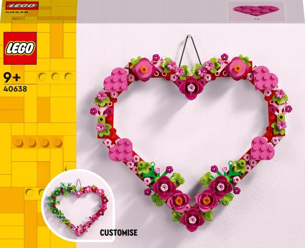 LEGO 40638 ICONS Širdies formos dekoracija
