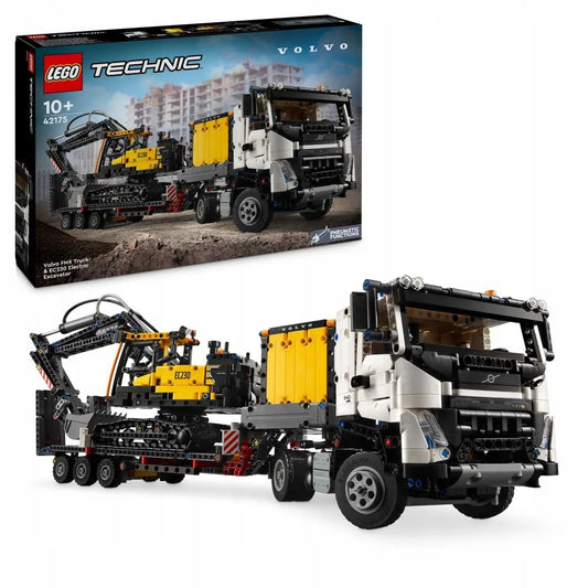 LEGO 42175 TECHNIC Volvo FMX sunkvežimis ir EC230 elektrinis ekskavatorius