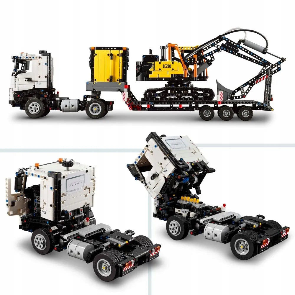 LEGO 42175 TECHNIC Volvo FMX sunkvežimis ir EC230 elektrinis ekskavatorius